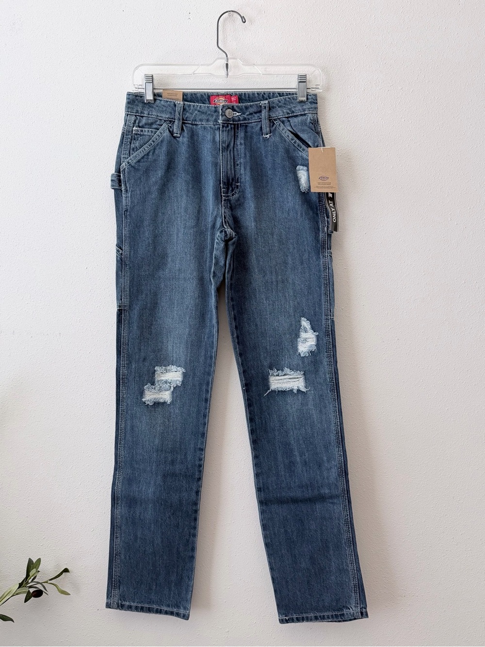 NEW Tillys : Dickies high rise straight carpenter cargo jeans